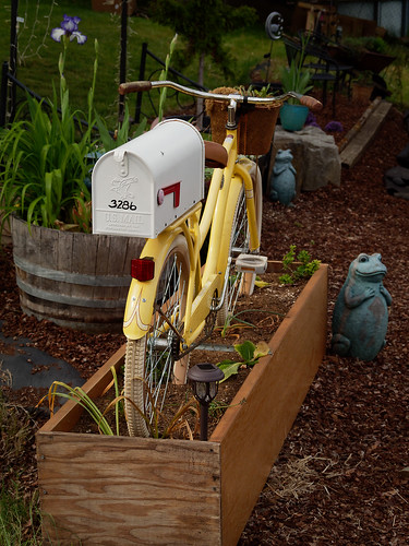 Mailbox on Bike