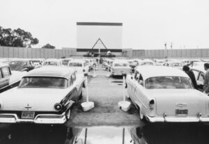 the old of drive-in movies