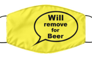 Will remove for beer face mask