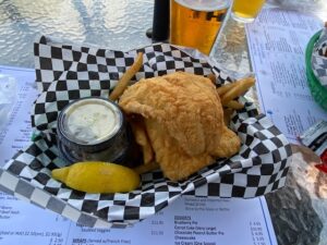 Fish and Chips at Waco Diner