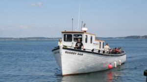 The Quoddy Dam Eastport-Lubec Ferry boat