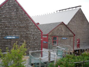 Smokehouse Museum complex in Lubec
