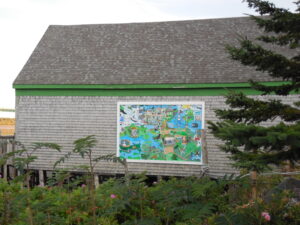 Mural in Downtown Lubec