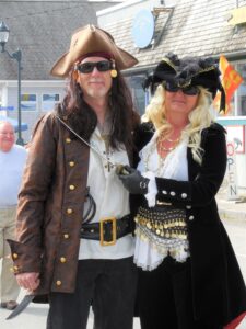 Pirate couple in Lubec