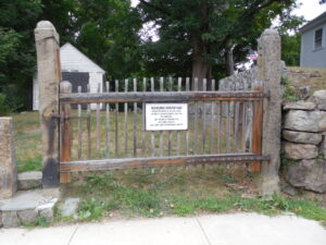 Entrance to Old Burial Ground Essex, Mass.
