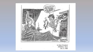 Political Cartoon with Barbara Gray