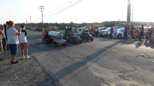 Anah Shriners mini truck unit in Machias, ME July 4th parade