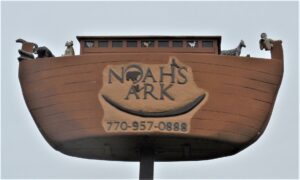 Noah's Ark Entrance Sign
