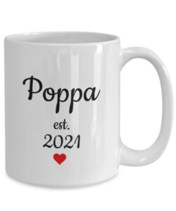 Poppa est 2021 mug