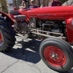 Vintage Massey Ferguson tractor, Greenfield, Mass.