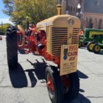 1955 Case tractor, Greenfield, Mass.