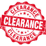 Clearance sign